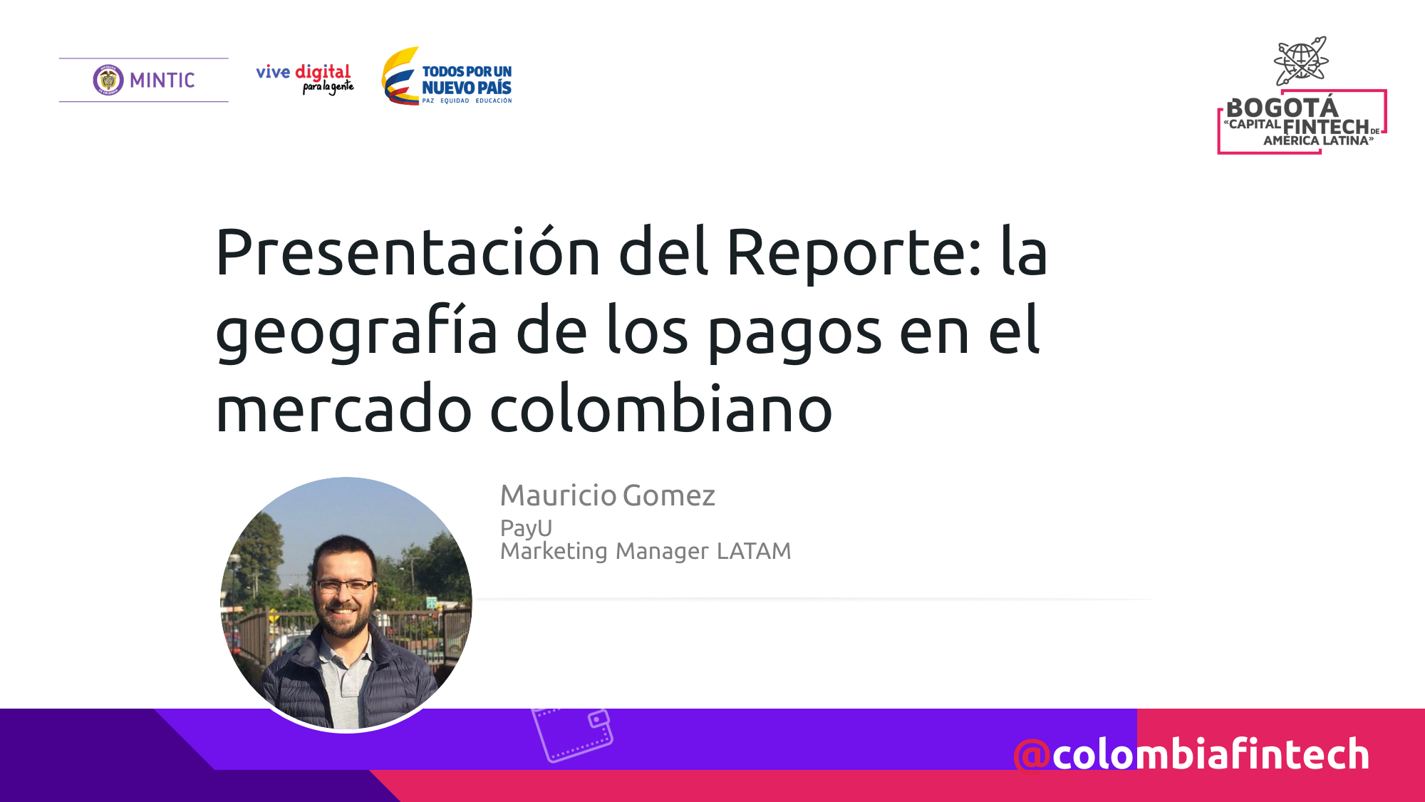 Reporte: la geografía de los pagos en el mercado colombiano