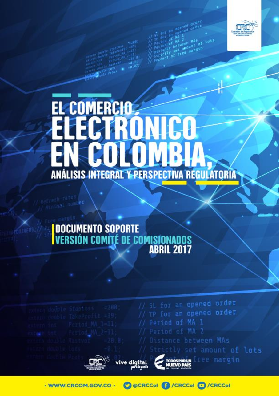 El Comercio Electrónico en Colombia: análisis integral y perspectiva regulatoria