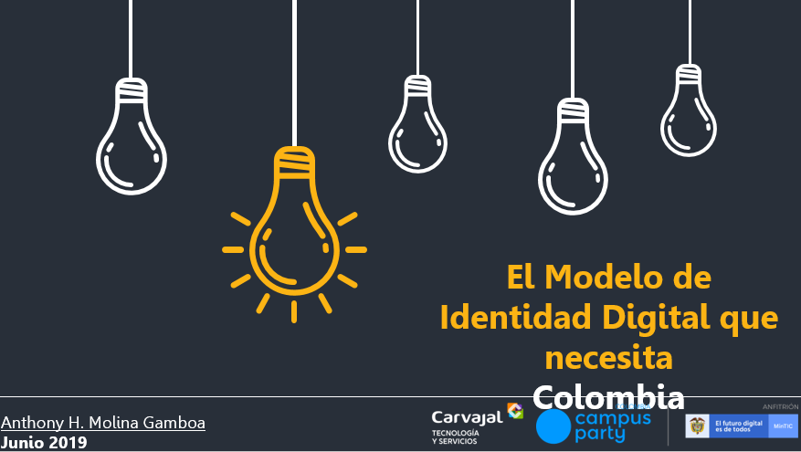El modelo de identidad digital que necesita Colombia