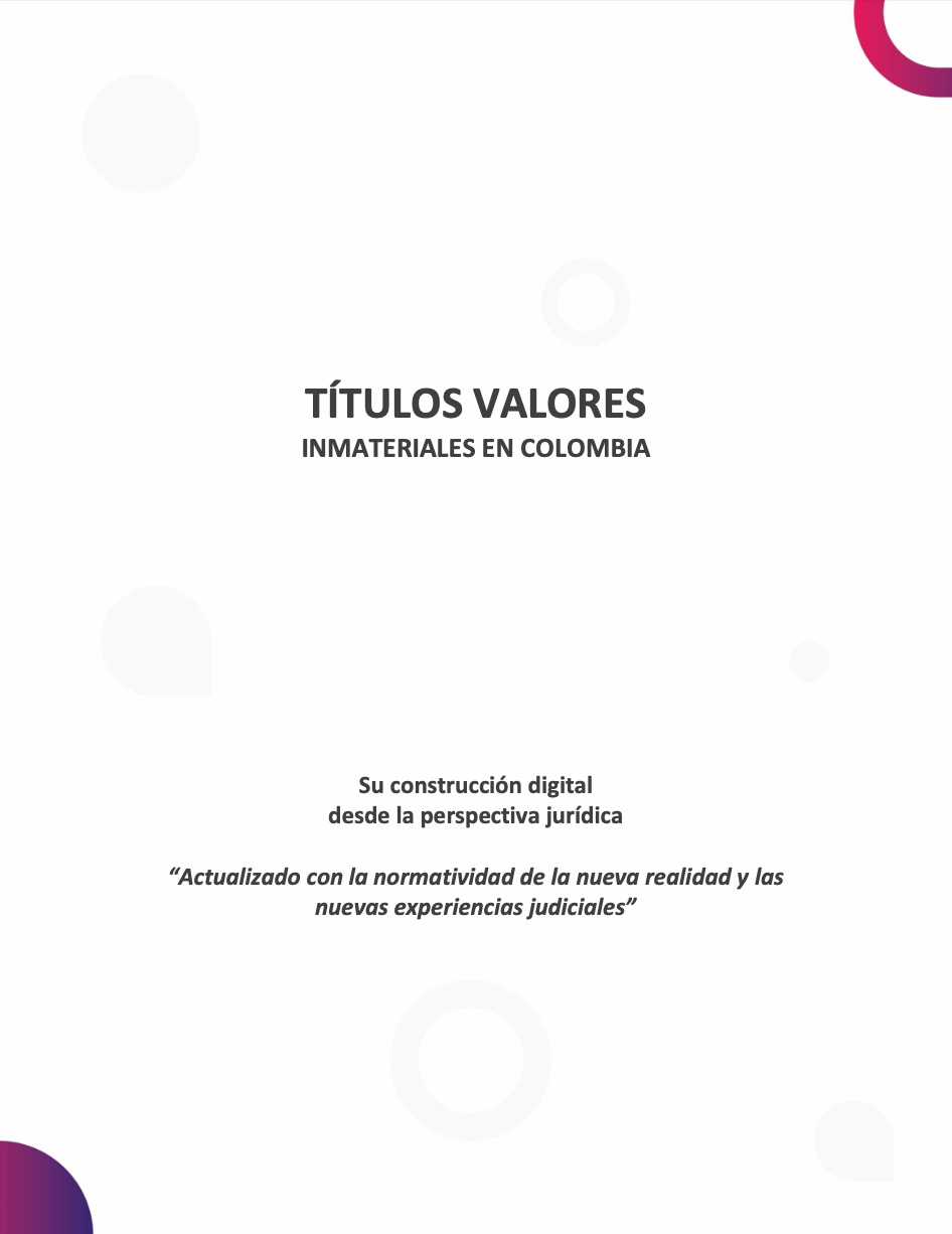 Títulos Valores Inmateriales en Colombia