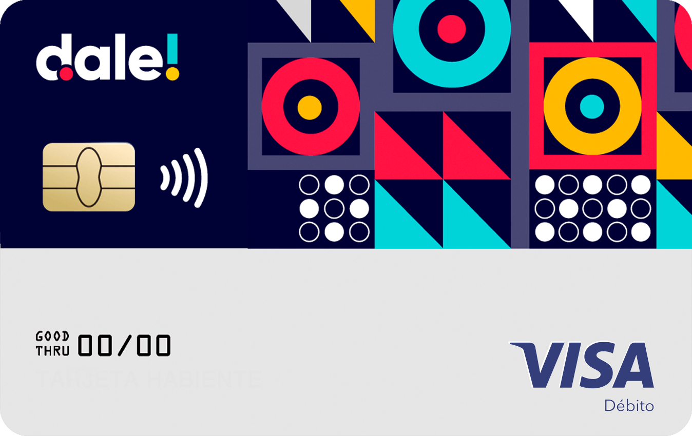 dale!, la entidad 100% digital de Grupo Aval, lanza con Visa una nueva tarjeta débito en Colombia