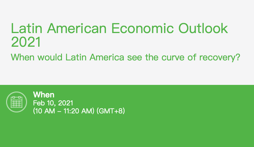 Webinar: Latin American Economic Outlook 2021