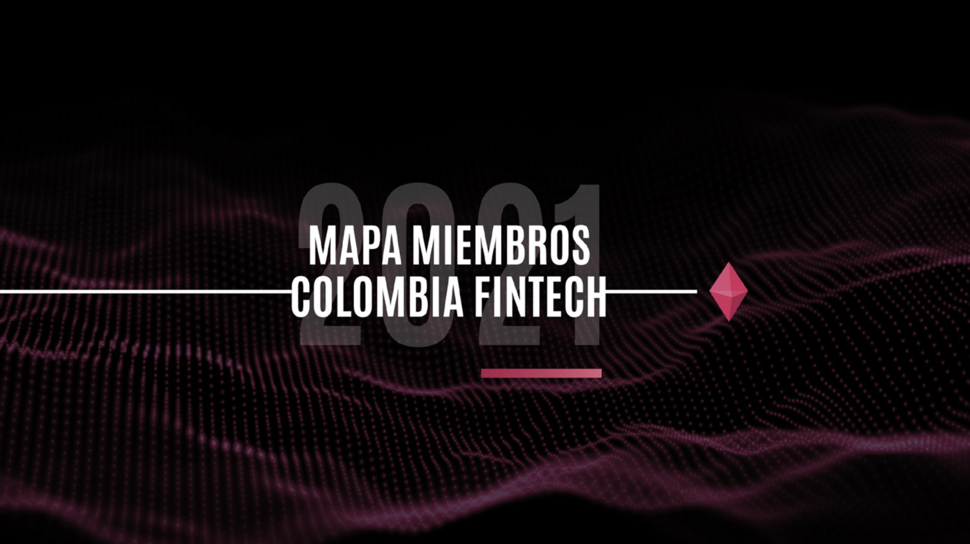 Mapa - Miembros Colombia Fintech 2021