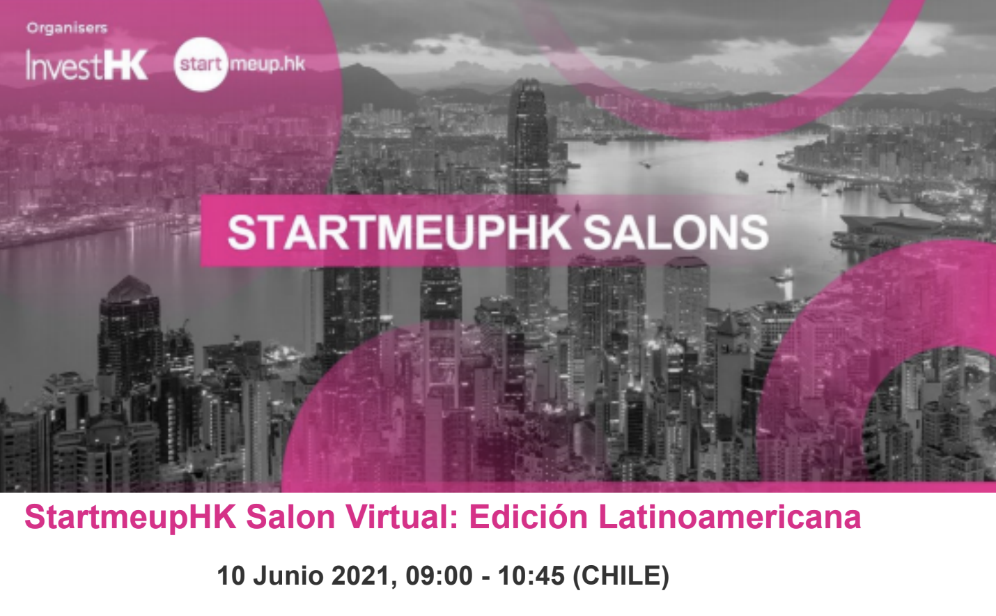 StartmeupHK Salon Virtual: Edición Latinoamericana