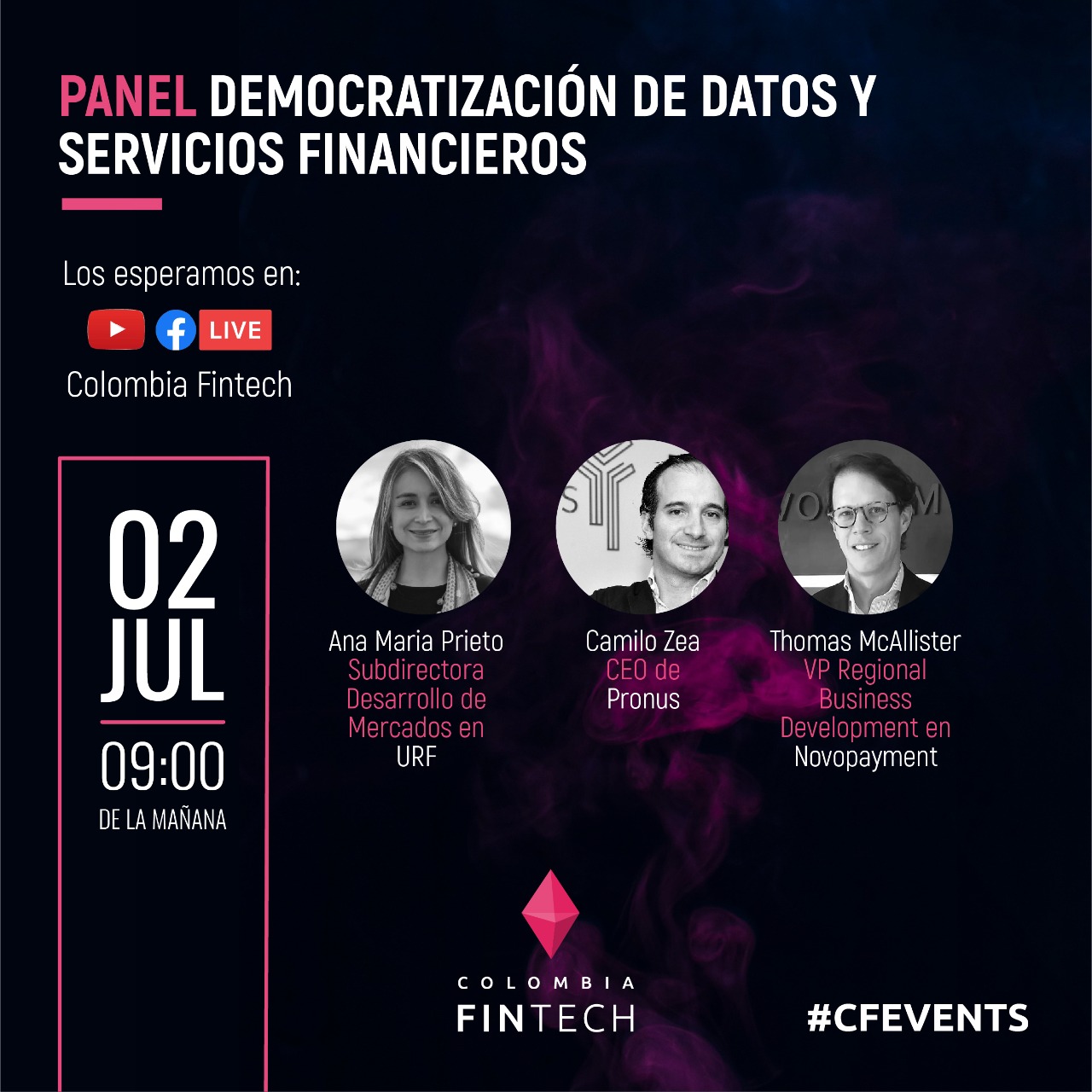 Panel: Democratización de datos y servicios financieros